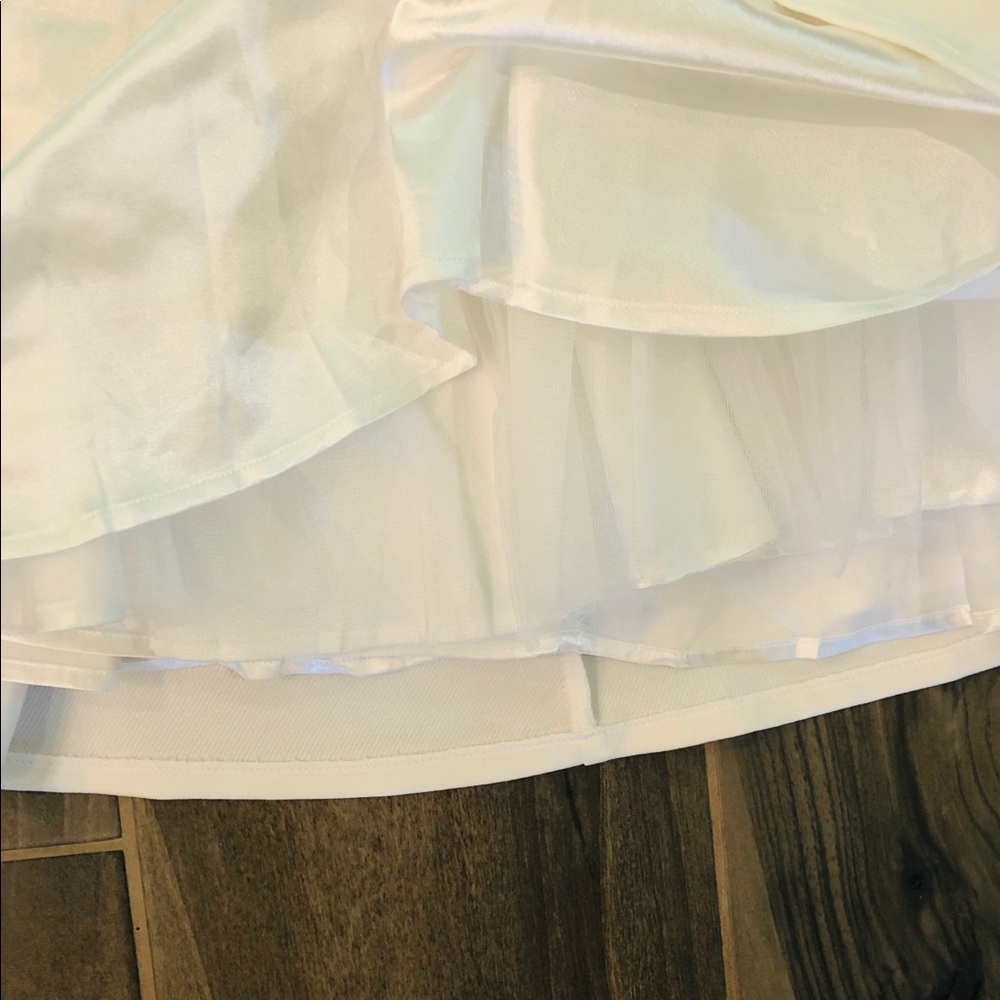 LuLus Chic Freely Ivory Backless Skater Dress - Picture 8 of 10